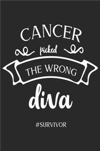 Cancer Picked Wrong Diva Survivor Journal