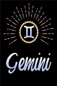 Gemini Star Sign Notebook