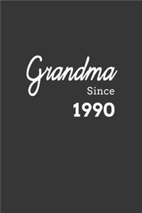 Grandma Since 1990 Notebook