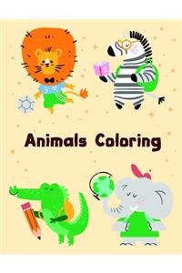 Animals coloring
