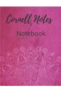 Cornell notes notebook