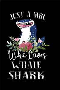 Just a Girl Who Loves Whale Shark