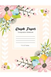 Graph Paper Composition Notebook