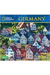 National Geographic Germany 2018 Wall Calendar