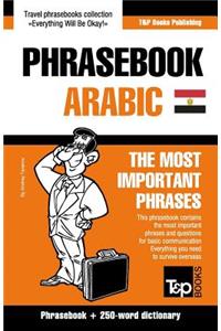 English-Egyptian Arabic phrasebook and 250-word mini dictionary