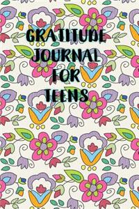 Gratitude Journal for Teens