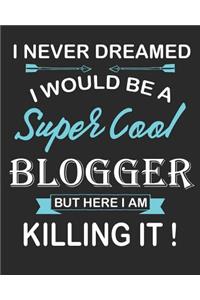 Super Cool Blogger Blogging Planner