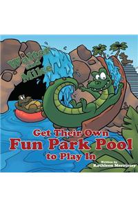 Walter and Mike Get their Own Fun Park Pool to Play In