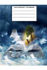 Reading Adventures College Rule Composition Notebook