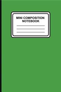 Mini Composition Notebook