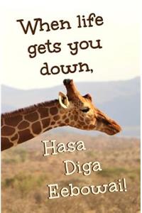 When Life Gets You Down, Hasa Diga Eebowai!