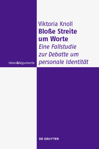 Bloße Streite Um Worte
