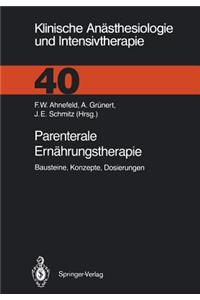 Parenterale Ernährungstherapie