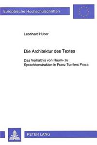 Die Architektur Des Textes