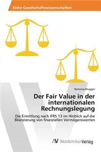 Fair Value in der internationalen Rechnungslegung
