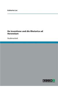 De inventione und die Rhetorica ad Herennium