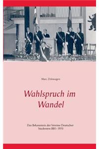 Wahlspruch Im Wandel