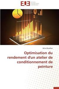 Optimisation Du Rendement d'Un Atelier de Conditionnement de Peinture