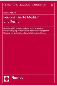 Personalisierte Medizin Und Recht