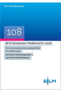 Blm-Symposium Medienrecht 2018