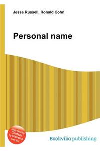 Personal Name
