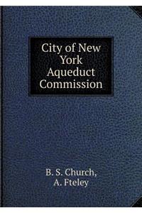 City of New York Aqueduct Commission