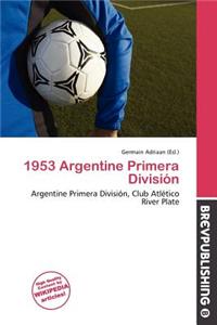 1953 Argentine Primera Divisi N
