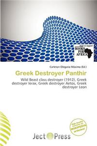 Greek Destroyer Panthir