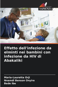 Effetto dell'infezione da elminti nei bambini con infezione da HIV di Abakaliki