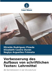 Verbesserung des Aufbaus von schriftlichen Texten