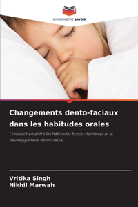 Changements dento-faciaux dans les habitudes orales