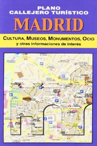 Plano callejero turistico de Madrid