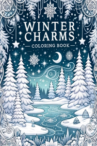 Winter Charms Coloring Book