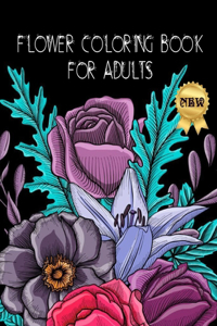 Flowers Colorng Book for Adults