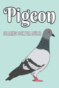 Pigeon Coloring Book For Adults