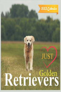 Just Golden Retrievers calendar 2022