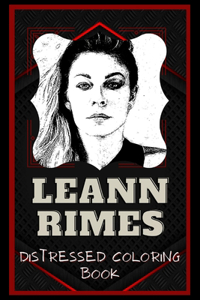 LeAnn Rimes Distressed Coloring Book