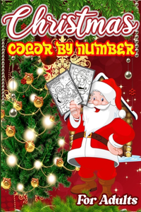 Christmas Color By Number For Adults