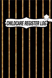 Childcare Register Log
