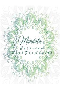 Mandala Coloring Book For Adults