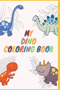 My Dino Coloring Book