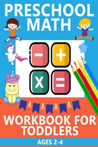 Preshcool Math Workbook For Toddlers Ages 2-4
