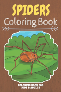 Spiders Coloring Book