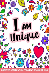Positive Affirmation Coloring Book For Kids