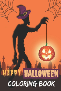 Happy Halloween Coloring Book