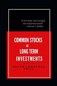 Common Stocks As Long Term Investments