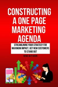 Constructing a One Page Marketing Agenda
