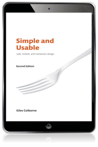 Simple and Usable Web, Mobile, and Interaction Design
