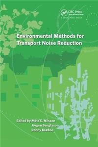 Environmental Methods for Transport Noise Reduction