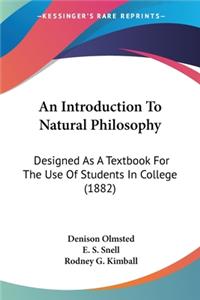 Introduction To Natural Philosophy